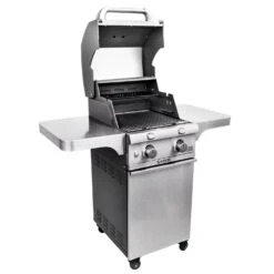 Saber R33CC0317 2-Burner Deluxe Freestanding Cast Infrared Grill, 20-Inches -Party Bbq r33cc0317 d 02 20