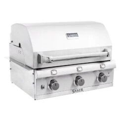 Saber R50SB0417 3-Burner Premium Built-In Infrared Grill, 32-Inches -Party Bbq r50sb0417 b 02 20