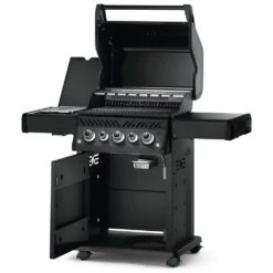 Napoleon RSE425RSIBK-1-PHM Phantom Rogue SE 425 Gas Grill On Cart With Infrared Side And Rear Burners -Party Bbq rse425rsibk 1 phm config c 11 22