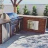 Coyote Ready-To-Assemble 8-Foot Outdoor Kitchen Island With 31-Inch Access Door & Double Pull-Out Drawers (RTAC-B8-SR) 1 Coyote Ready-To-Assemble 8-Foot Outdoor Kitchen Island With 31-Inch Access Door & Double Pull-Out Drawers (RTAC-B8-SR) -Party Bbq rtac b8 sl config ls a 06 22