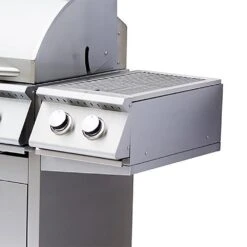 Summerset SIZPRO-SB2-CART-SIZ-SB2BK Sizzler Pro Series Double Side Burner For Cart Grills -Party Bbq sizsb 2 cart siz sb2bk ls a 04 21