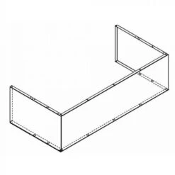 Summerset SSVH-36-DC 12-Inch Duct Cover For 36-Inch Vent Hood