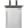 Twin Eagles TEBK242-G Built-In Twin Tap Beer Keg Dispenser, 24x34.75-Inch -Party Bbq tebk242 f