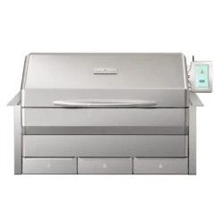 Memphis Grills VGB0002S-ITC3 Elite ITC3 Built-In Wood Fire Pellet Smoker Grill, Wi-Fi Controlled, 304 SS Alloy