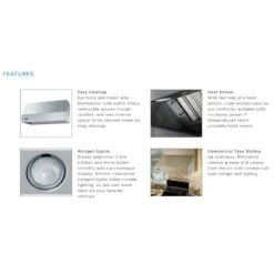 Viking 5 Series Stainless Steel Ventilation Hood (VWHO78SS) -Party Bbq vwho3678ss vinv1200 c 05 21