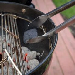 Weber Original Kettle Premium Charcoal Grill, 22-Inch (WEB-KETTLE-PREM) -Party Bbq web 14401001 ls b 05 22