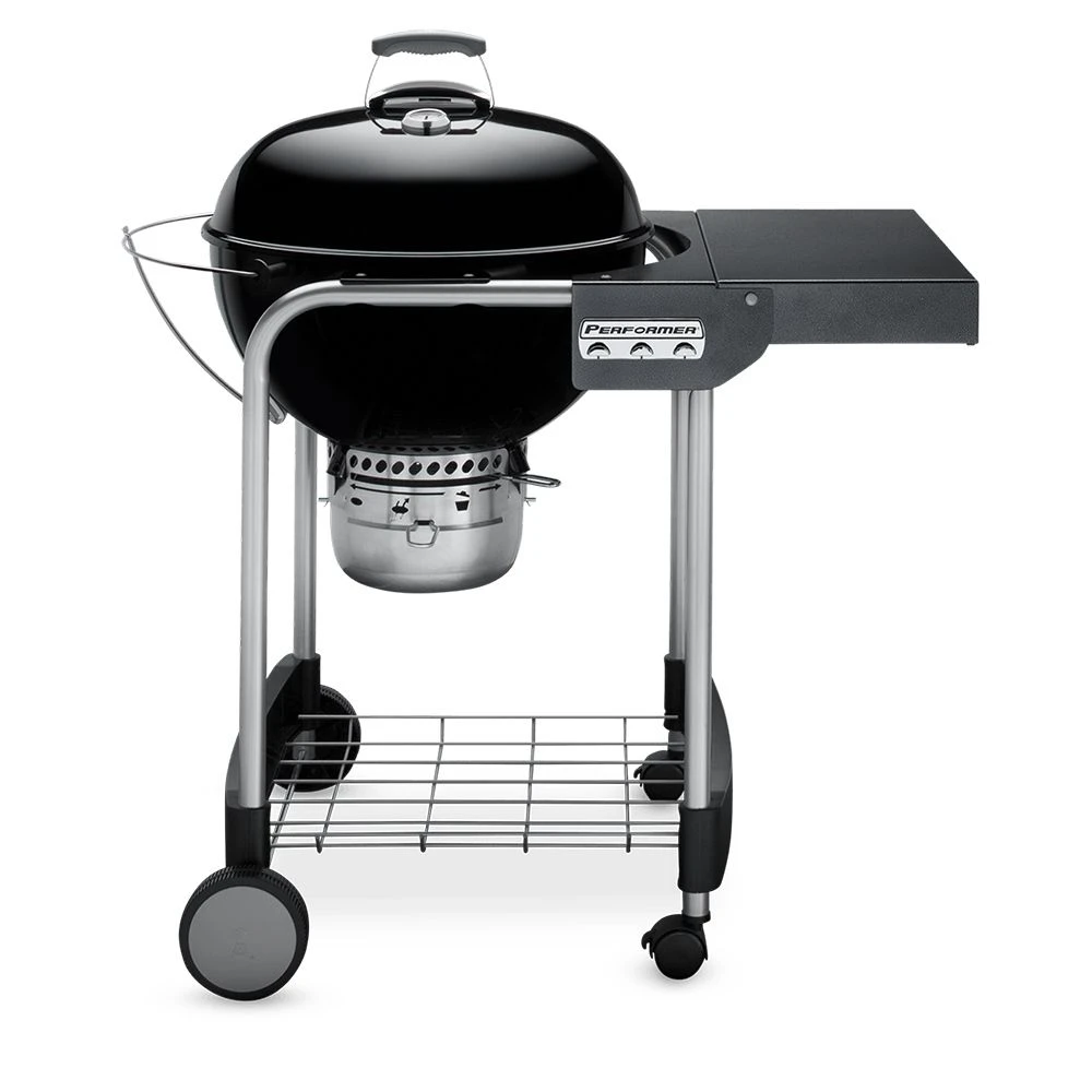 Weber Performer Freestanding Charcoal Grill With Prep Area, 22-Inch (WEB-15301001) 3 Weber Performer Freestanding Charcoal Grill With Prep Area, 22-Inch (WEB-15301001)