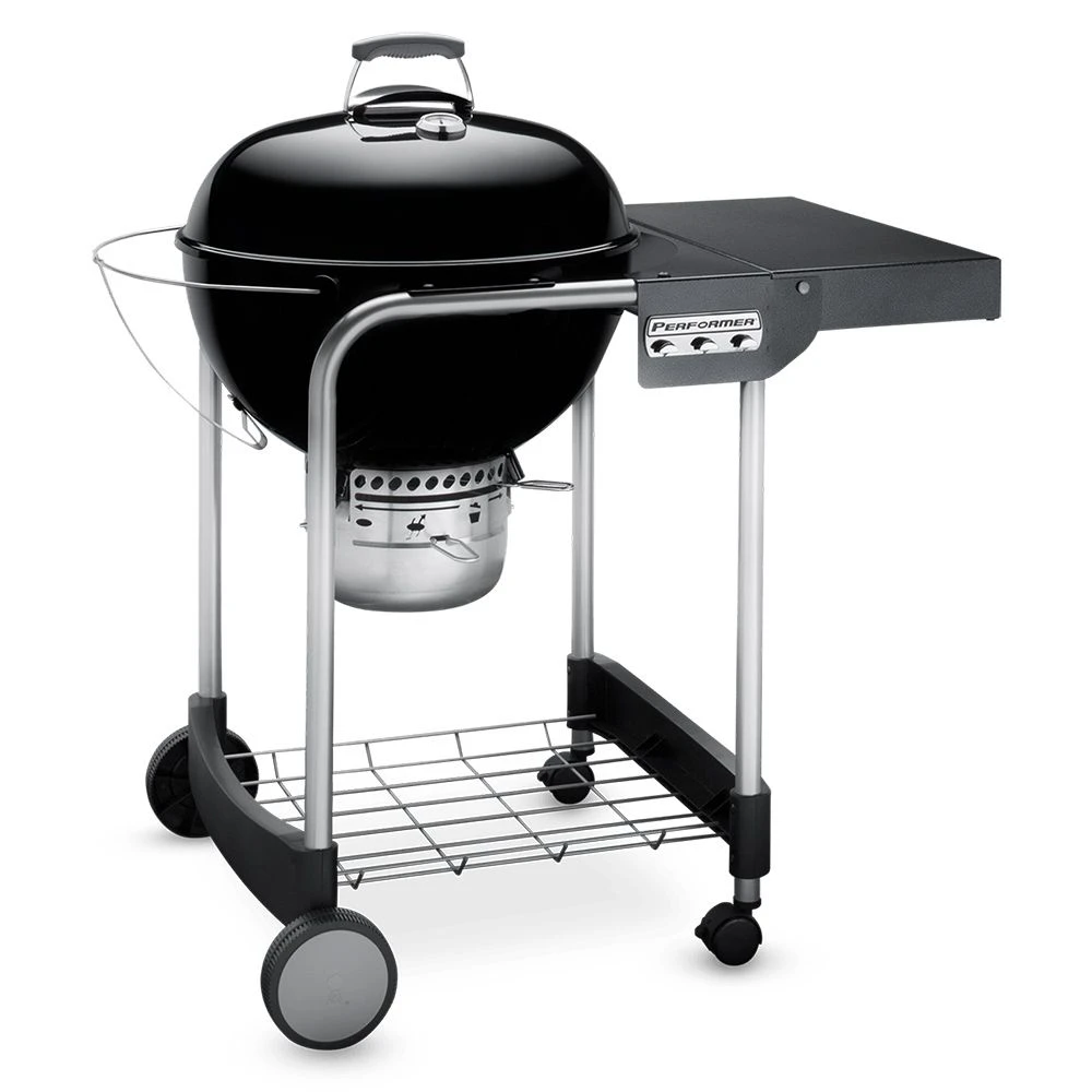Weber Performer Freestanding Charcoal Grill With Prep Area, 22-Inch (WEB-15301001) 5 Weber Performer Freestanding Charcoal Grill With Prep Area, 22-Inch (WEB-15301001) - Image 3