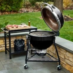 Weber Summit Kamado E6 Freestanding Charcoal Grill, 24-Inch (WEB-18201001) 11 Weber Summit Kamado E6 Freestanding Charcoal Grill, 24-Inch (WEB-18201001) -Party Bbq web 18201001 d 05 22