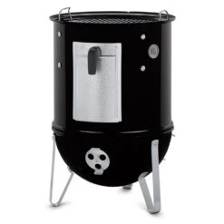 Weber Smokey Mountain Cooker Charcoal Smoker, 14-Inch (WEB-711001) -Party Bbq web 711001 d 05 22