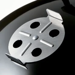 Weber Smokey Mountain Cooker Charcoal Smoker, 18-Inch (WEB-721001) -Party Bbq web 711001 ls b 05 22