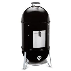 Weber Smokey Mountain Cooker Charcoal Smoker, 18-Inch (WEB-721001) -Party Bbq web 721001 c 05 22
